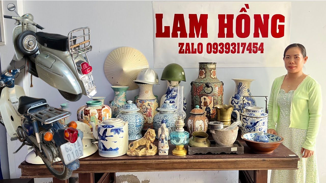 CUB 50cc, Xe Vespa và nhiều món đồ sưu tầm - chào bán 4/5 #0939317454 shop Lam Hồng