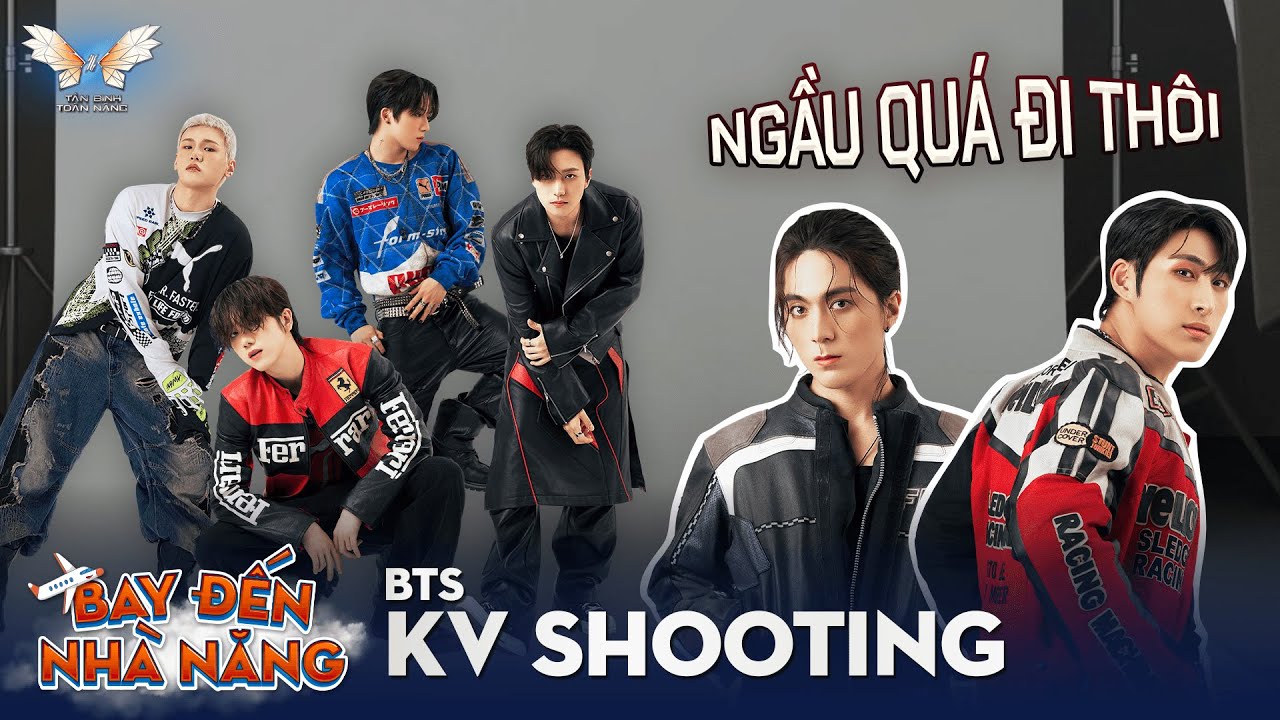 BTS I ĐỘT NHẬP HẬU TRƯỜNG BUỔI PHOTOSHOOT 