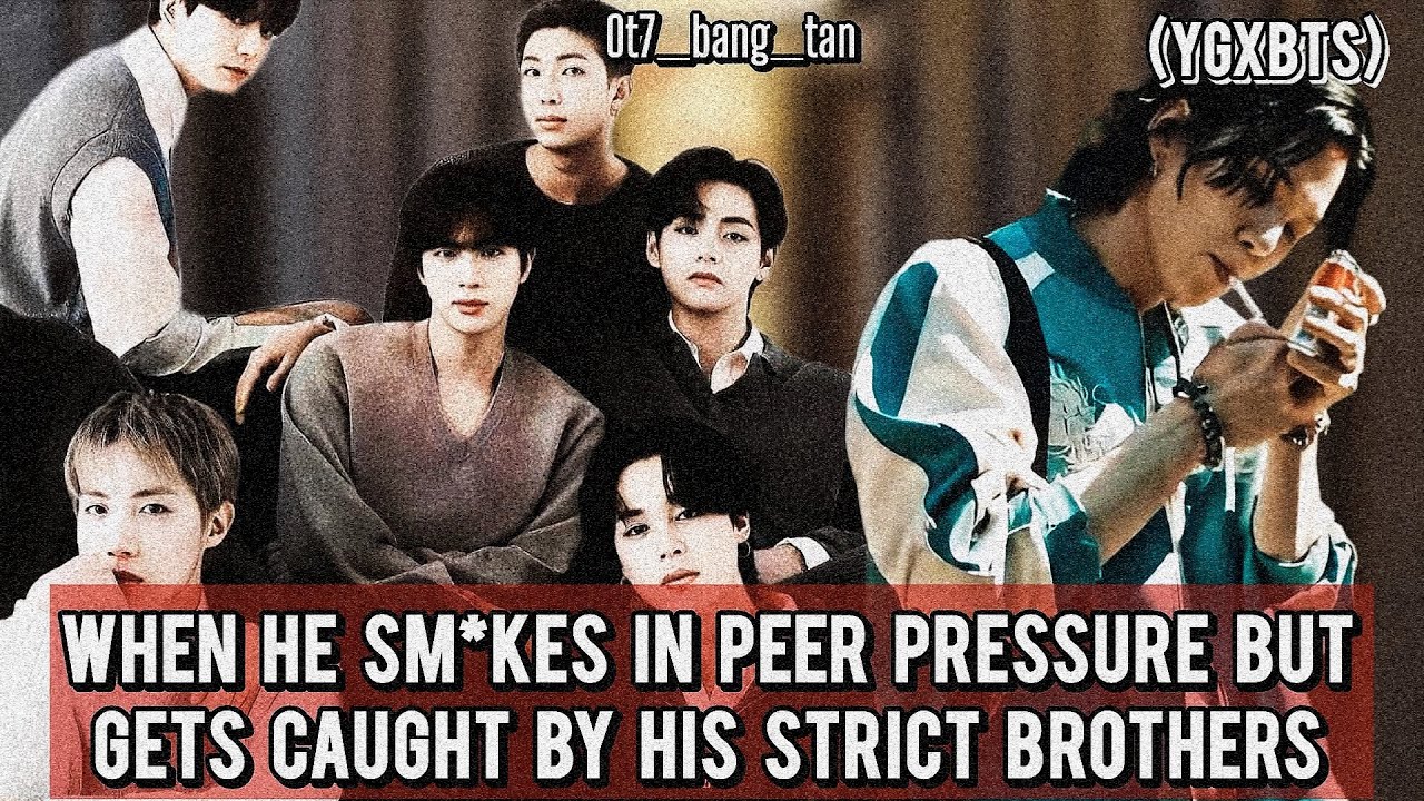 [when the brothers finds out about his bad friends and later on punish him]- Yoongi centric.