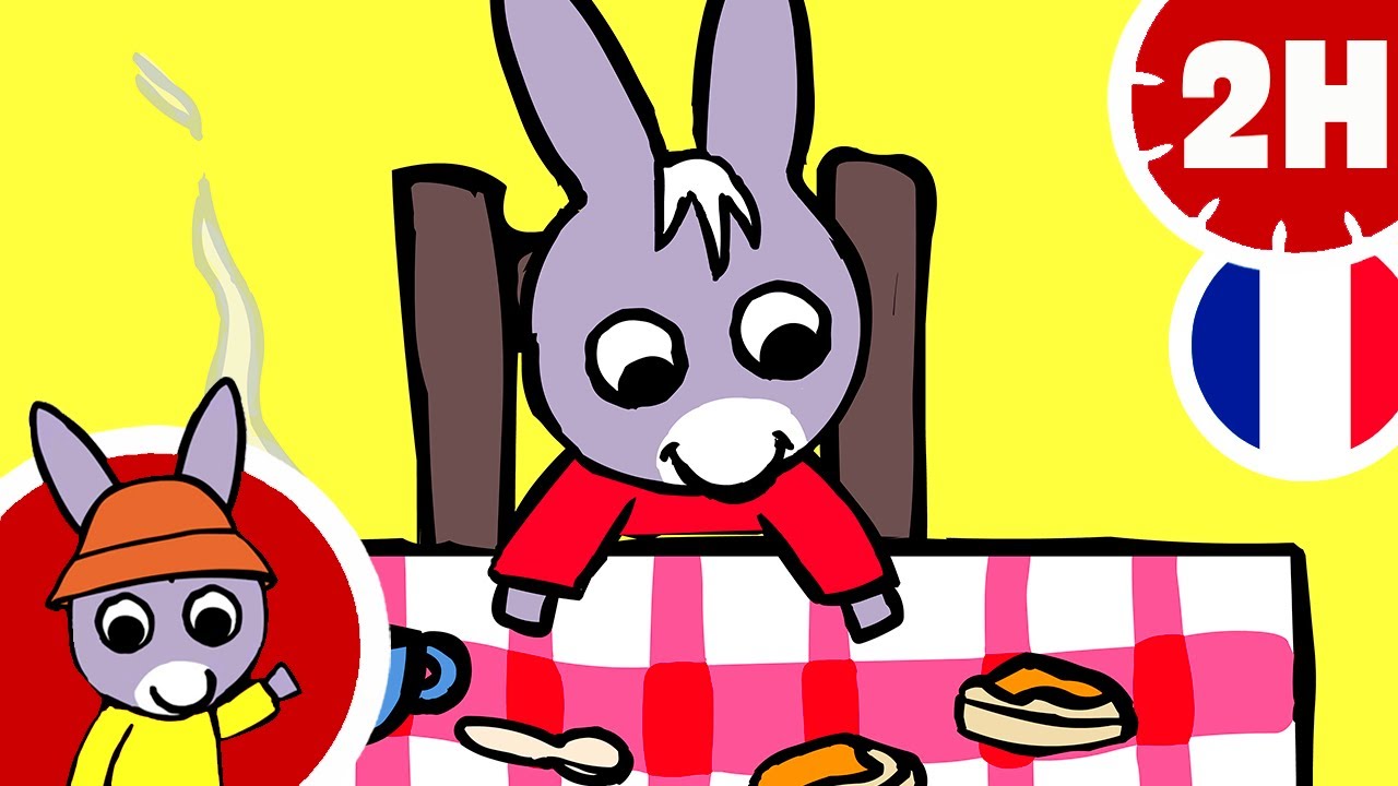 😋 Que préfère manger Trotro ? 😋 - Dessin animé pour bébé