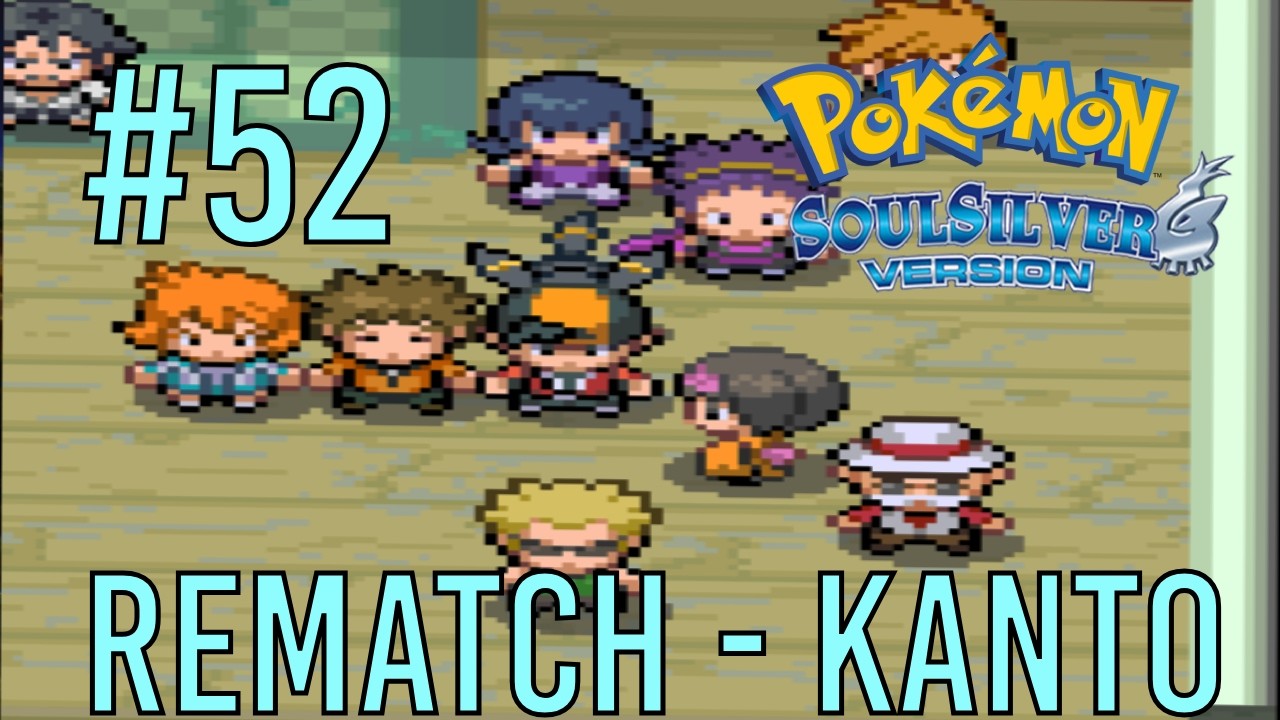 Pokémon SoulSilver Walkthrough – Gym Leaders Rematch - KANTO (SET MODE + NO ITEMS) | Part 52
