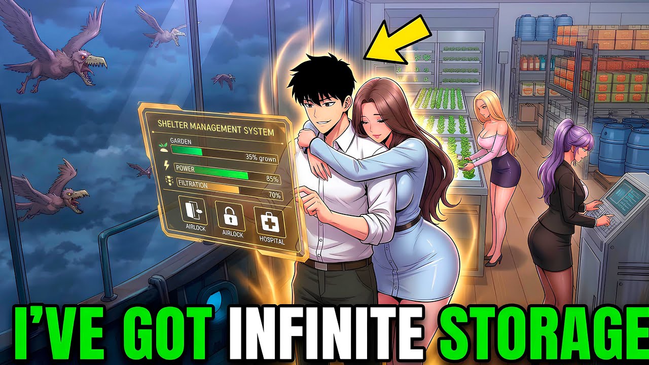 He Built The Strongest Air Shelter After The Apocalypse With The Help Of The System!