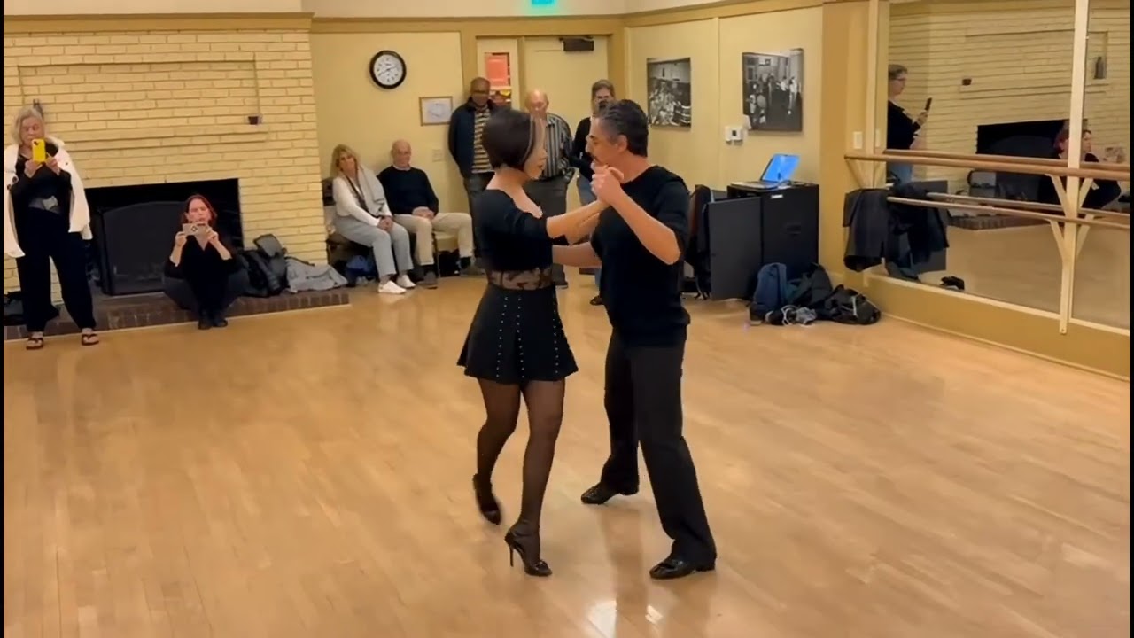 Tomas and Gimena Argentina tango artists and teachers. Class Review. 