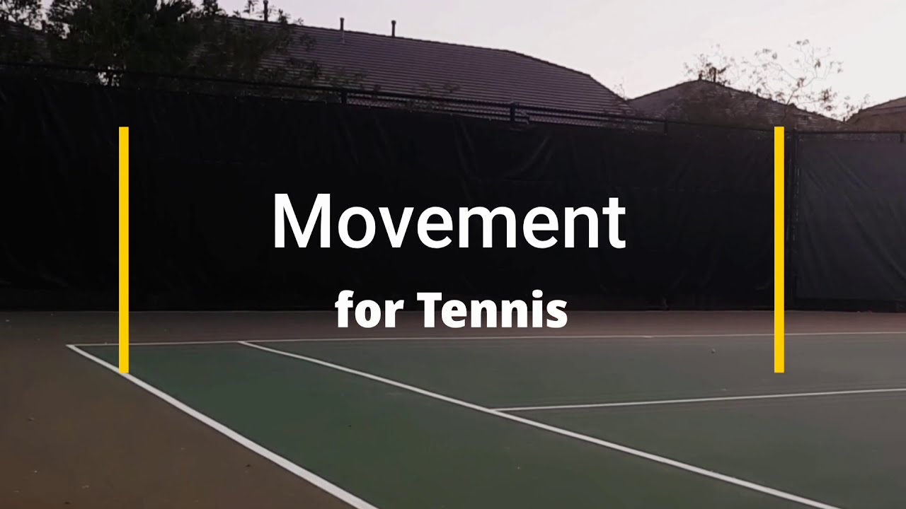Movement Drill for Tennis Players *ninja*