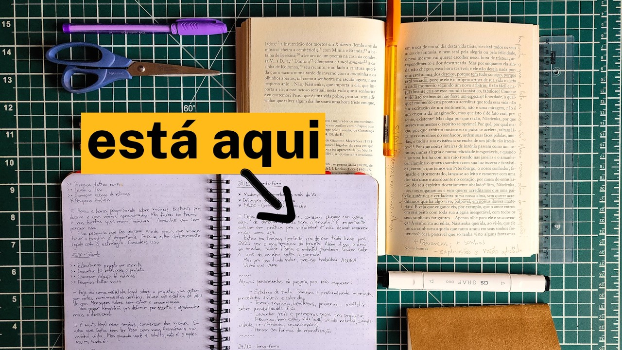 Como usar LIVROS e ESCRITA pra encontrar seu PROP&Oacute;SITO DE VIDA