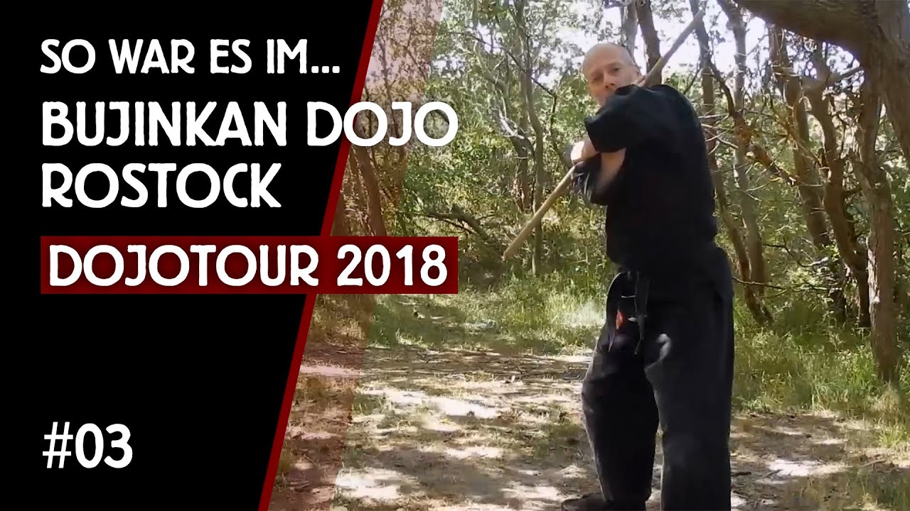 Ninjutsu lernen als Gast im Bujinkan Dojo Rostock Papendorf bei Dirk Wilken - Hanbo | DojoTour 2018