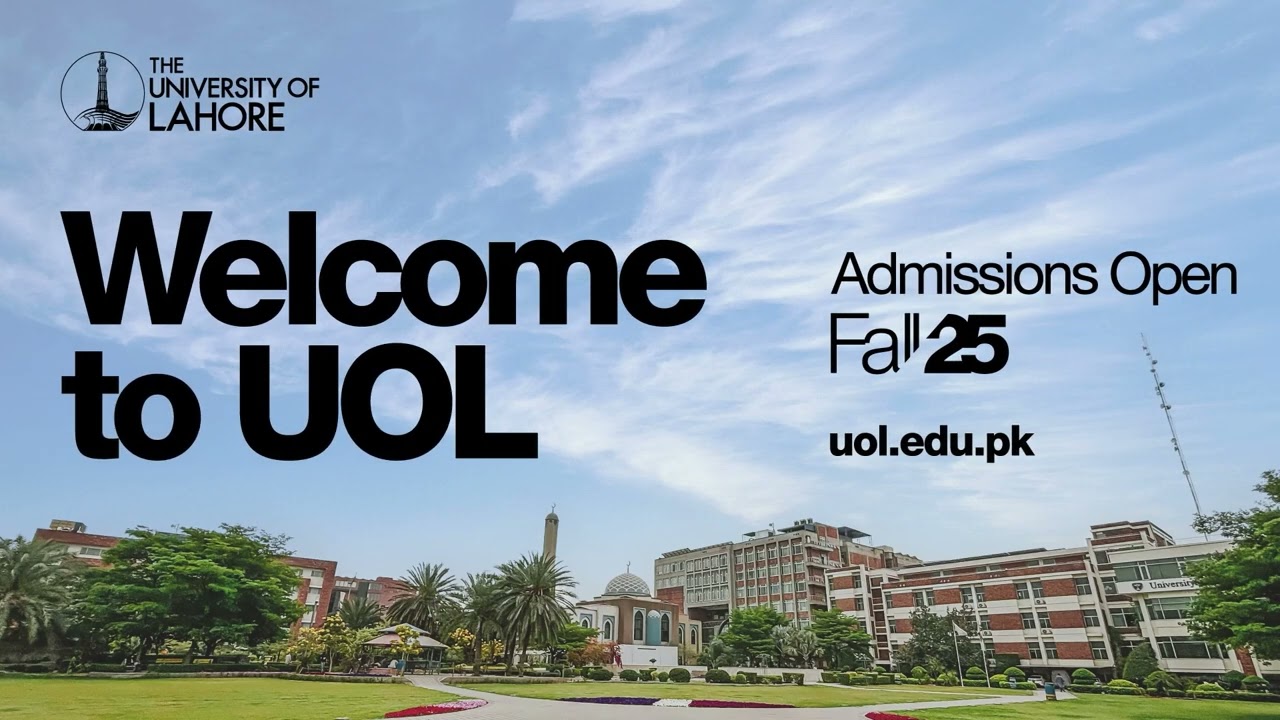 UOL Admissions Open - Fall 2025