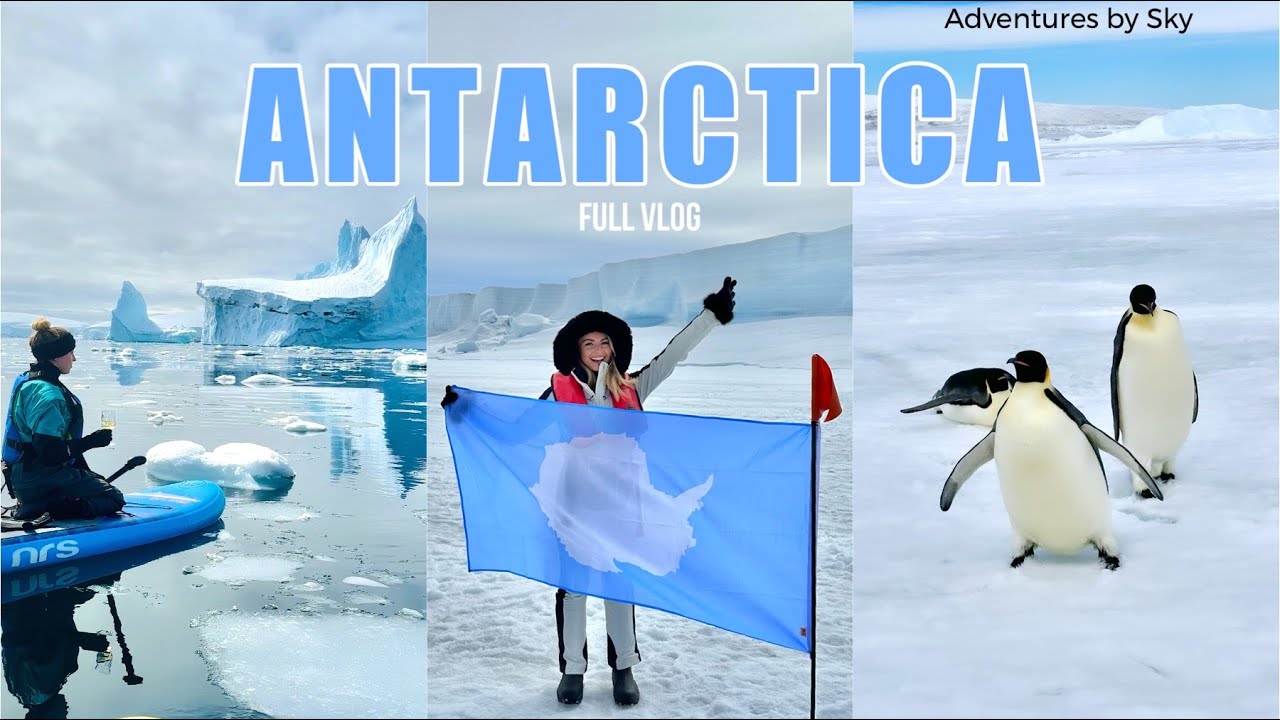 Antarctica Expedition | Full Vlog | Luxury Cruise | Scenic Eclipse ||