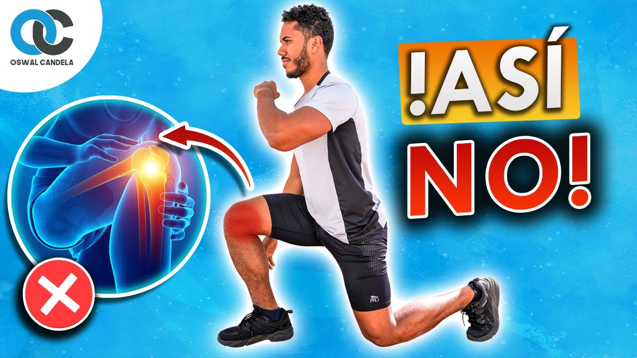 No hagas las zancadas así - mejor ¡PRUEBA ESTO!