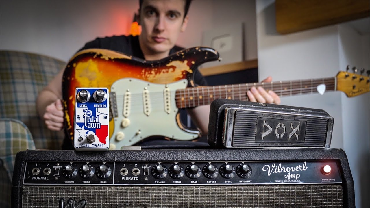 SRV TONE TEST: 1963 Strat, 1964 Vibroverb, Texan Twang