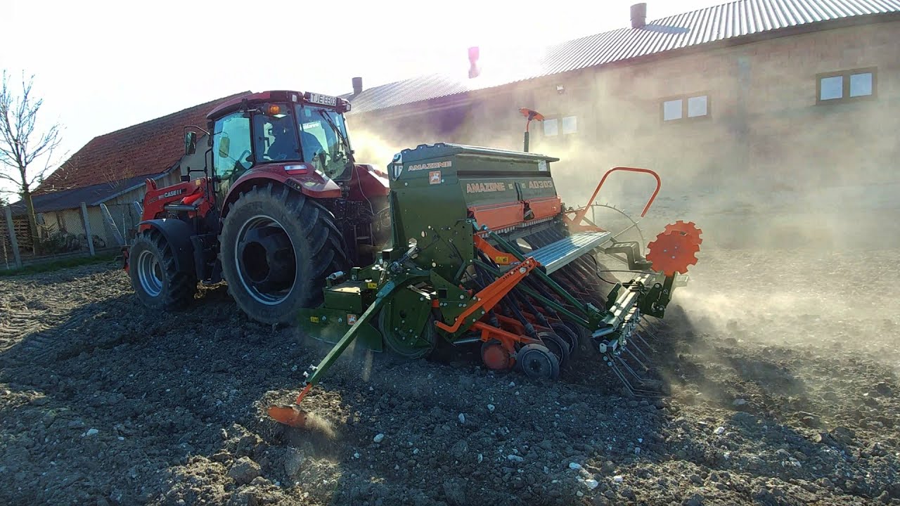 Siew Owsa 2k19 // Case 95 Farmall u & Amazone Ad 303