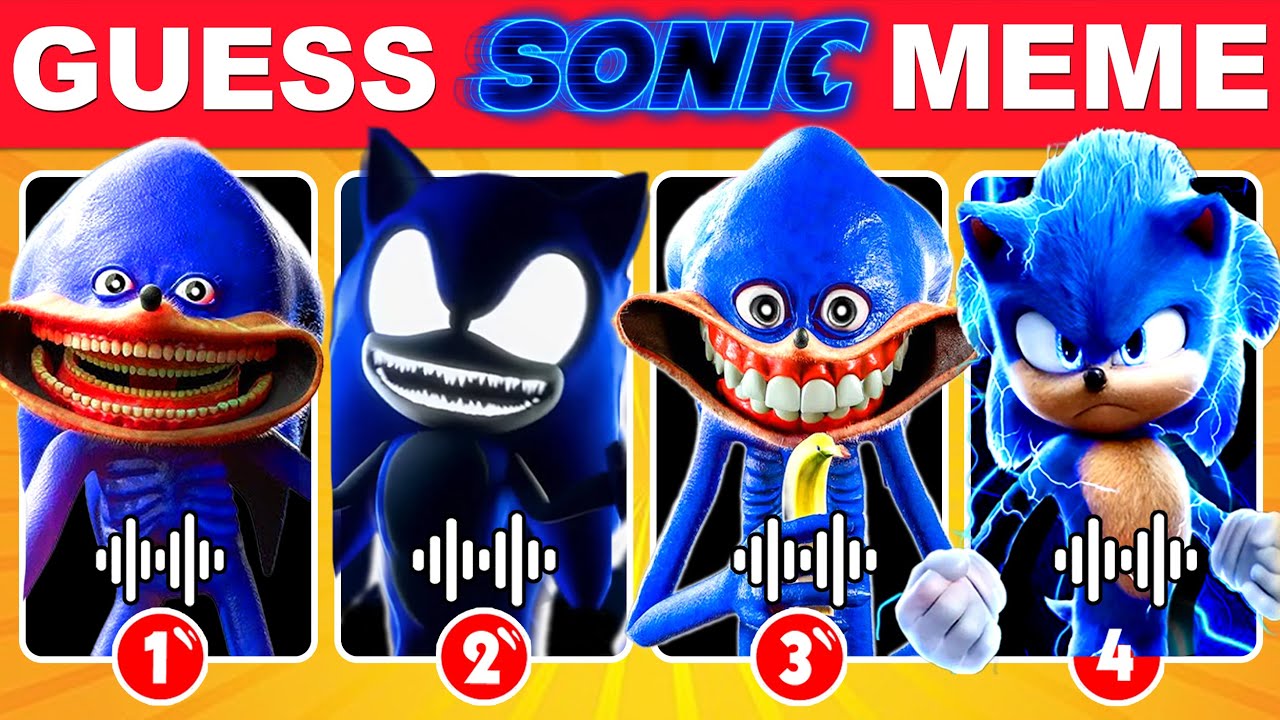 Guess The Sonic The Hedgehog 3 Character by Their Voices and Songs 🎬🦔💙 Sonic 3 Movie Songs Quiz