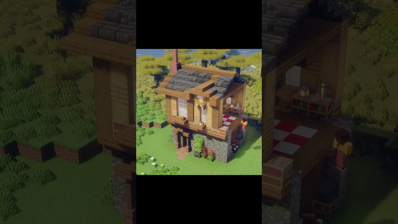 Cozy Minecraft Starter House🏠 