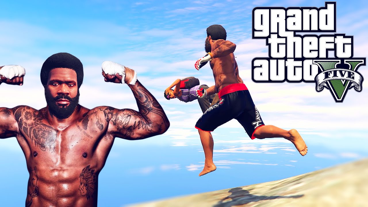 Grand Theft Auto V: Hardest Knockouts (K.Os) #2 (Punches, Snowball Hits, Best K.Os, WWE Takedowns)