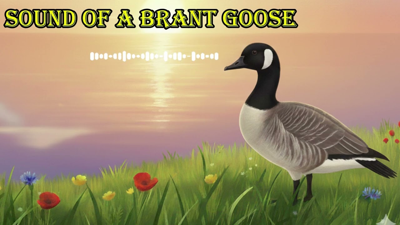 SOUND OF A BRANT GOOSE 🔊 What does a brant goose sound