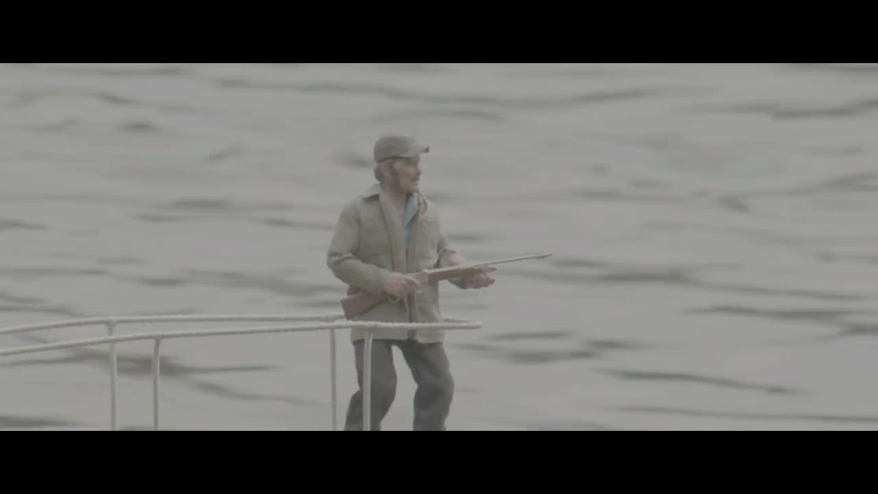 My first go at ORCA Model from JAWS in NECA scale on the lake