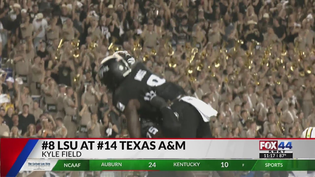 Texas A&M stays perfect in SEC play with win over LSU