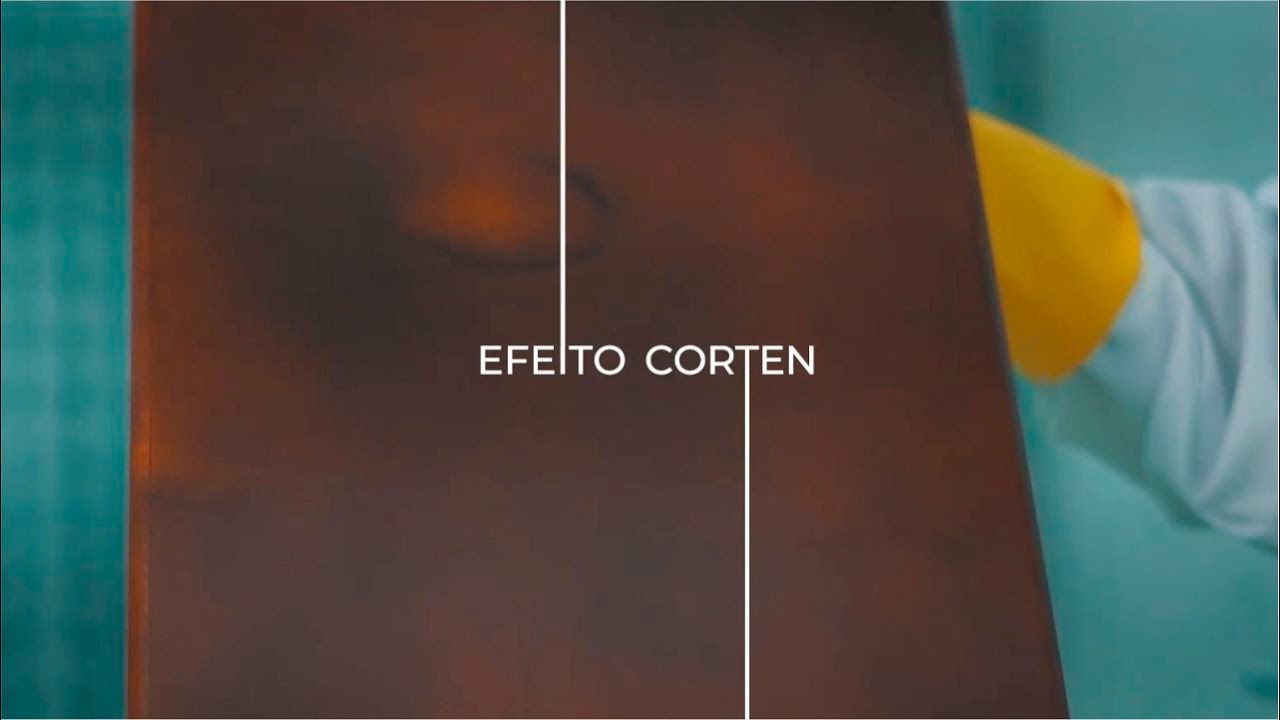 HighDecor Linha Efeitos Especiais: Efeito Corten para pintura de móveis.