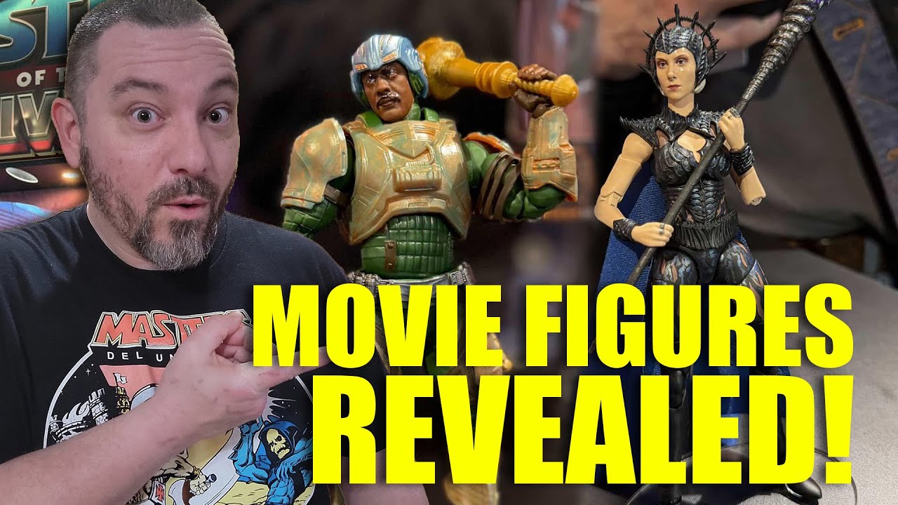 NOT A LEAK! Masters of the Universe Movie Figures Revealed!