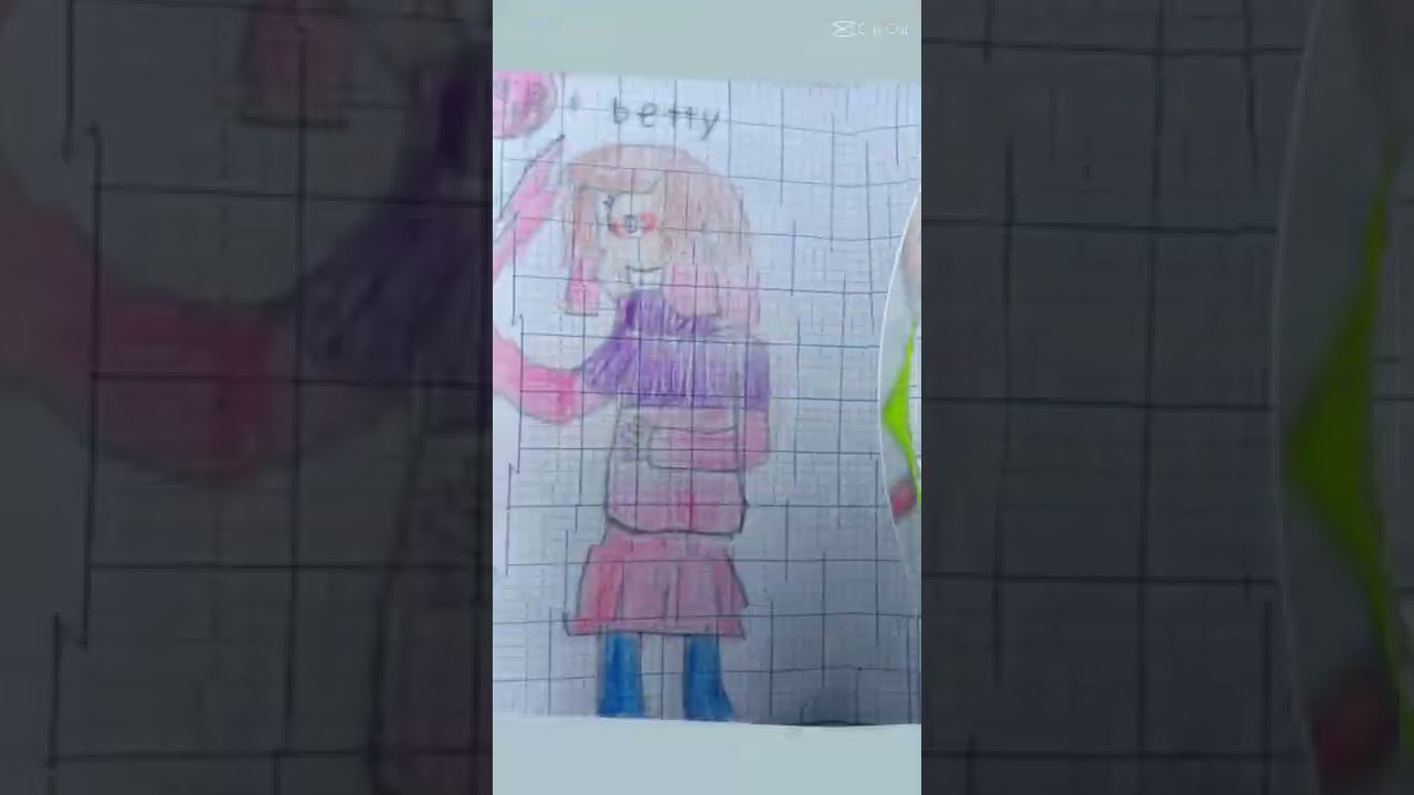 mình vẽ betty norie x story chara nek đẹp hong mn