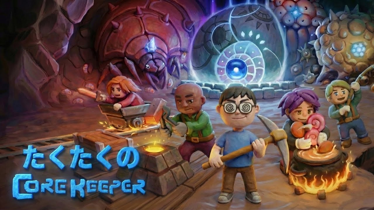 【Core Keeper】アトラスワーム探して倒すから！