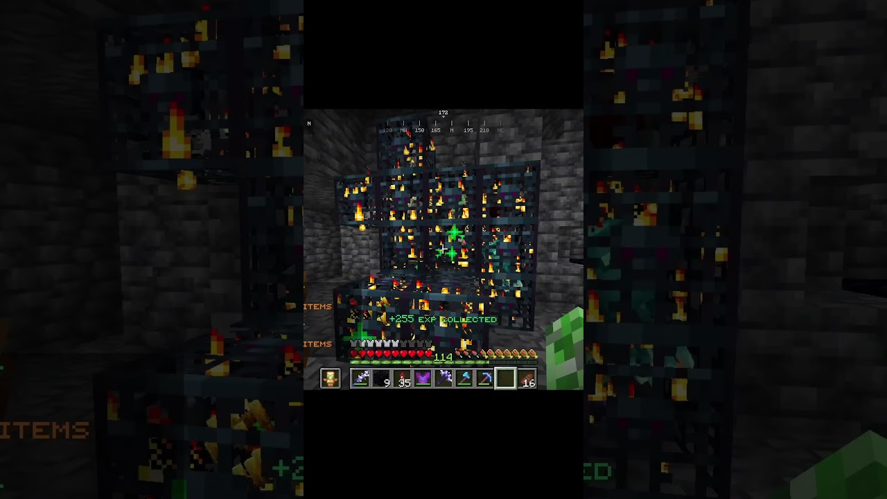 Showing off my #spawners #minecraftserver  #minecraft #anarchy #gaming #minecraftshorts #memes