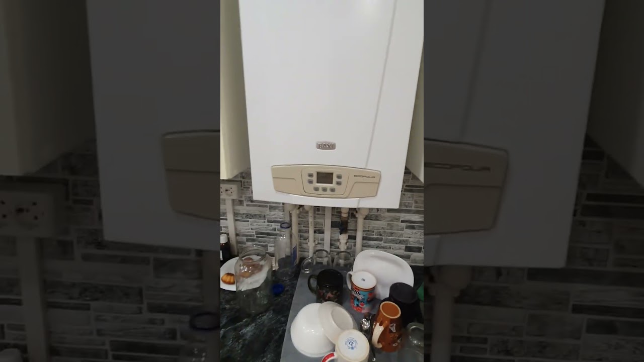 Котёл Baxi, сильно горячая вода, хлопок при розжиге