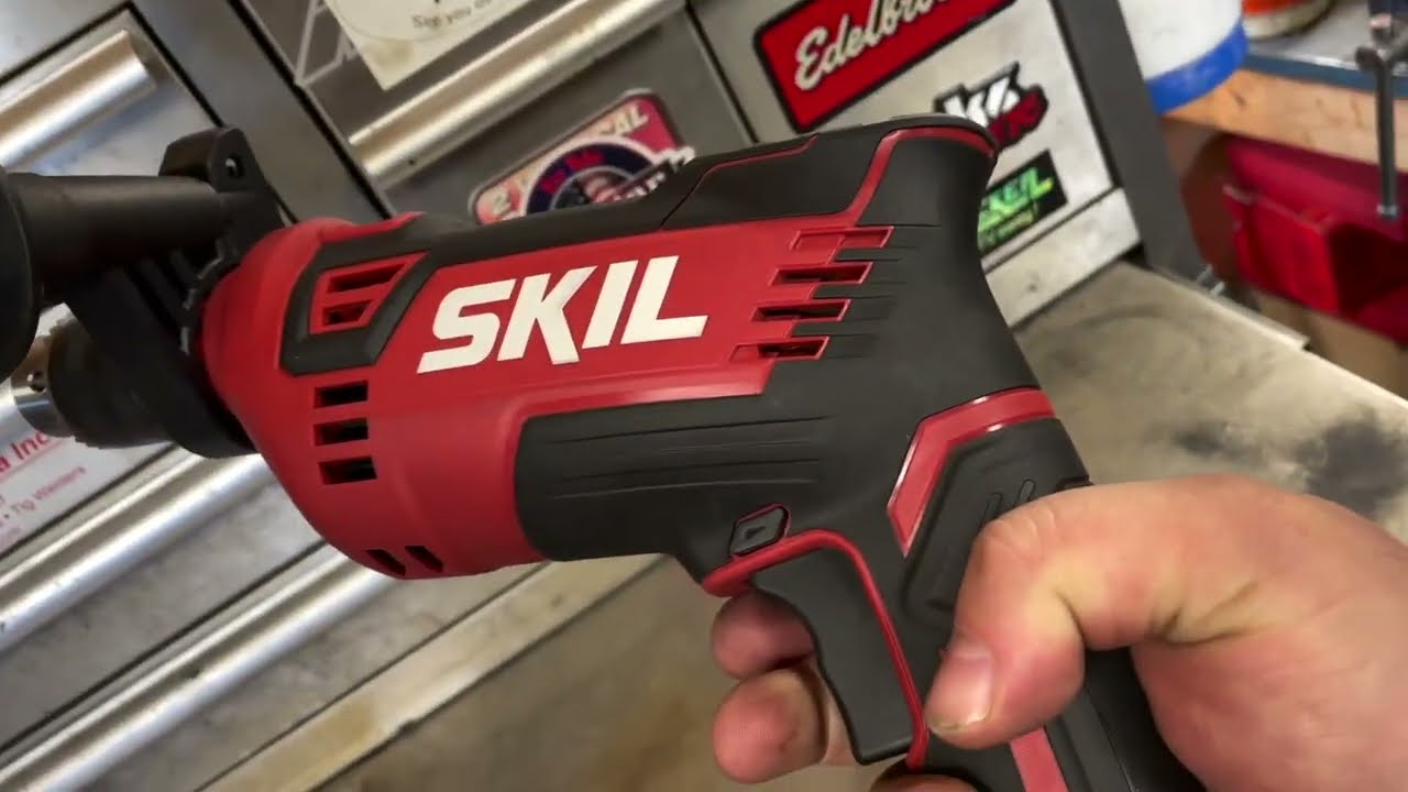 SKil 7.5 Amp Corded Drill Lets Work it