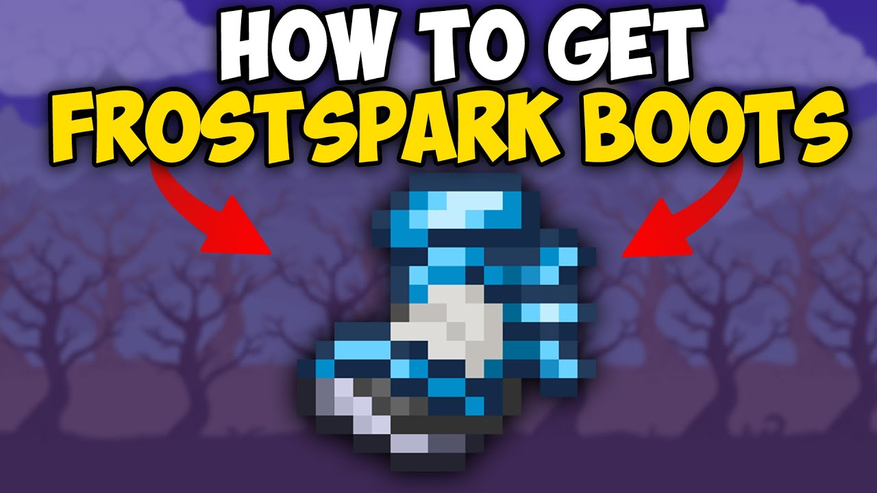 How to Get Frostspark Boots in Terraria 1.4.4.9 | frostspark boots terraria seed