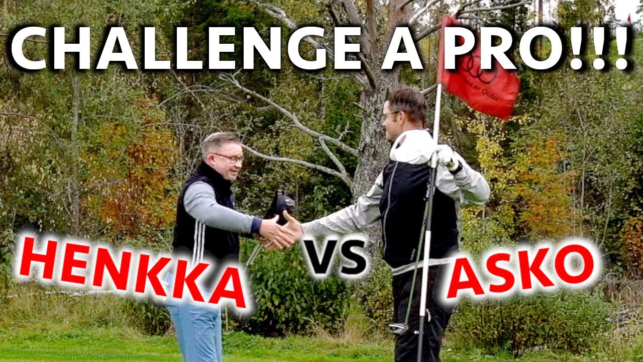 Challenge a PRO Henkka!!! - RE-MATCH! - Uudet raudat tositoimissa! - Reikäpeli - Oulun Golf