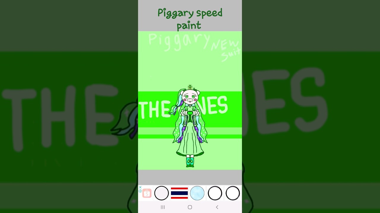 Piggary speed paint #meowyproject_vtuber #Piggary #vtuber