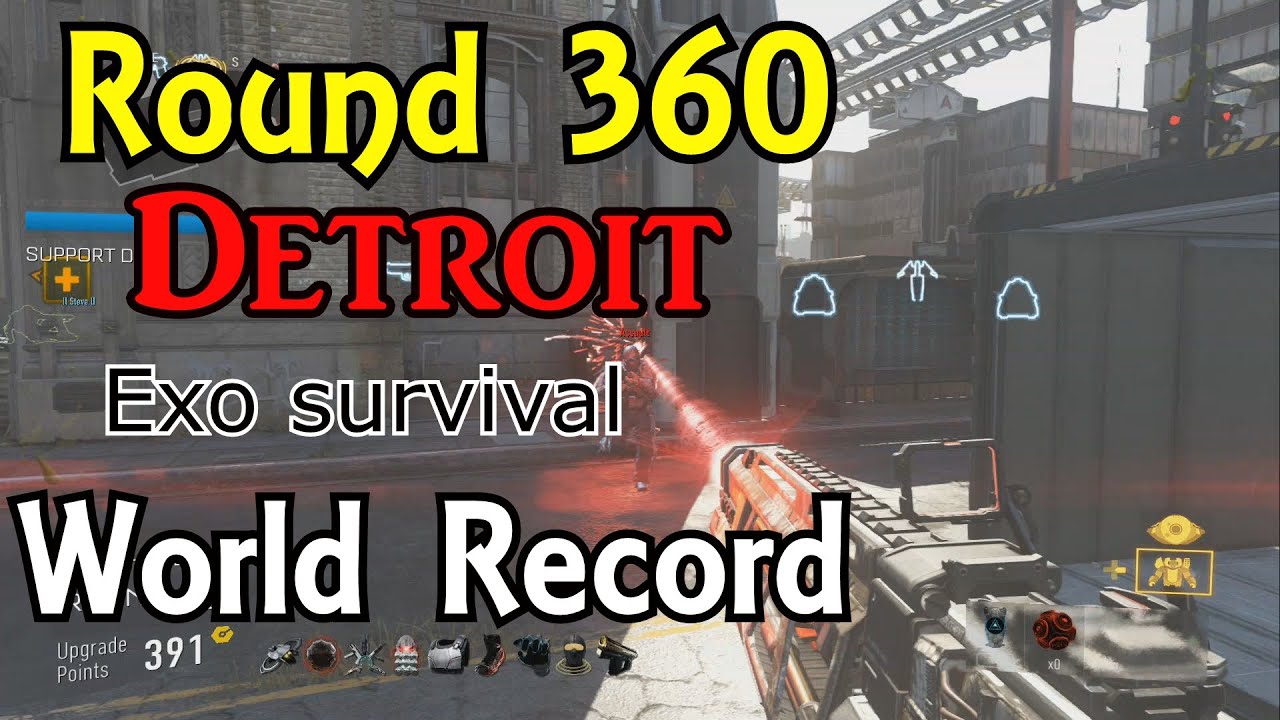 Exo survival Round 360 detroit world record best high round strategy suicide with ilsteveil