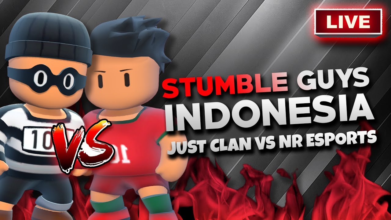 [JST] JUST Clan vs [NR] NR Esports - Stumble Guys Indonesia【 Vtuber Indonesia 】#shorts
