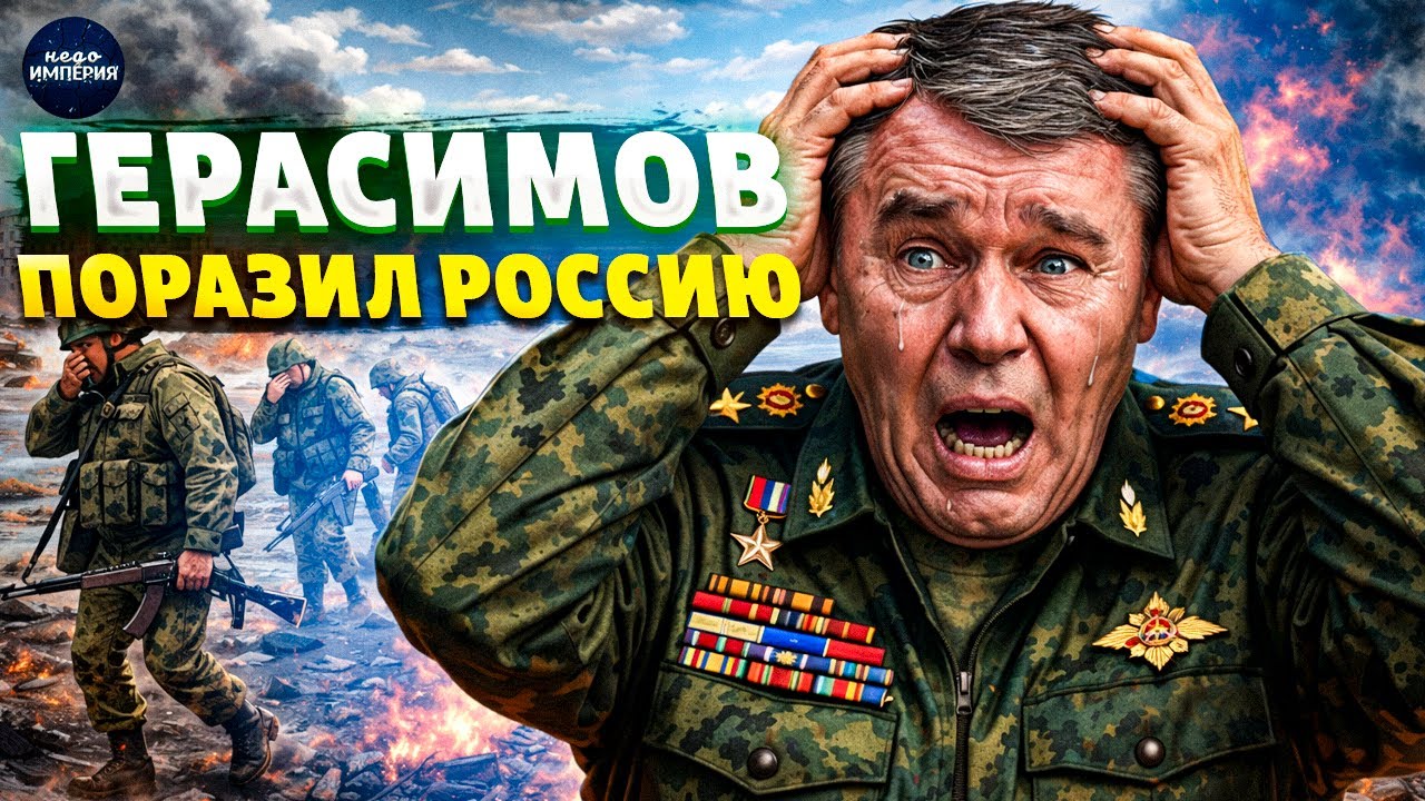 Вояки Путина получили ПО ЩАМ! Герасимов поразил Россию НЕВЕРОЯТНЫМ бредом. Это надо слышать