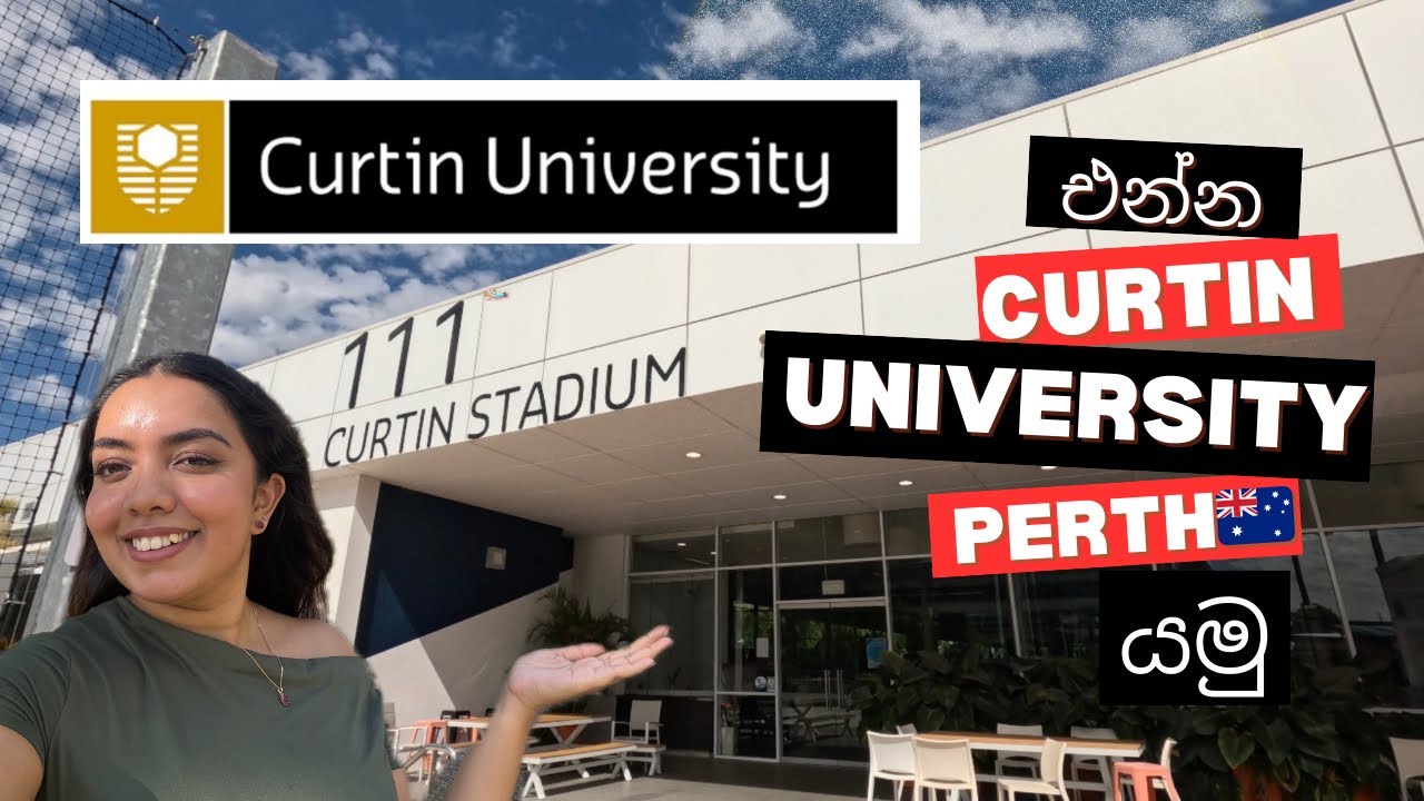 මාත් එක්ක Curtin University යමු.| Curtin Uni Tour l Sri Lankan Student🇱🇰🇦🇺| Sinhala Vlogl Perth