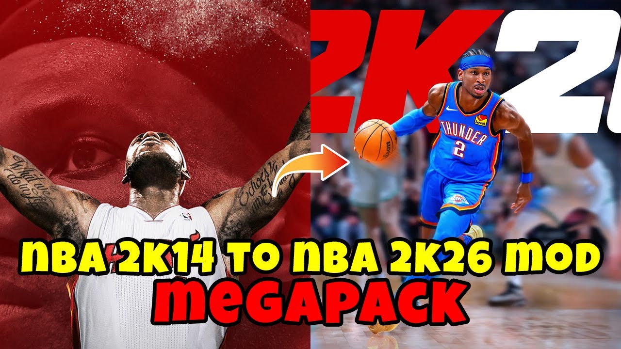 NBA 2K14 NBA 2K26 Mod Megapack