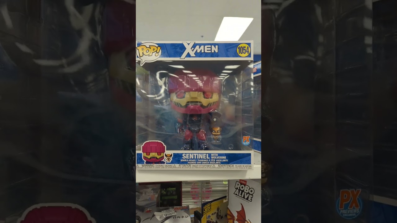 ROSS TOY HUNT: $11.99 Funko Pop! X-Men Sentinel with Wolverine PX Exclusive