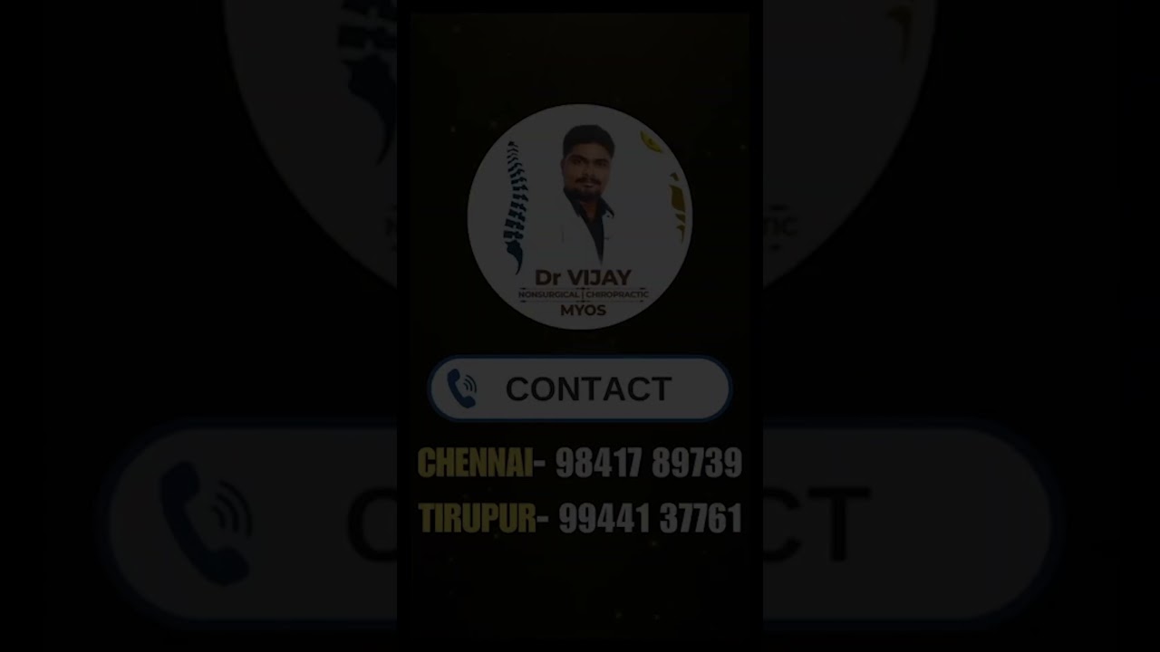 Severe Neck pain | sitting job| Dr Vijay Non Surgical | Chiropractic Treatment