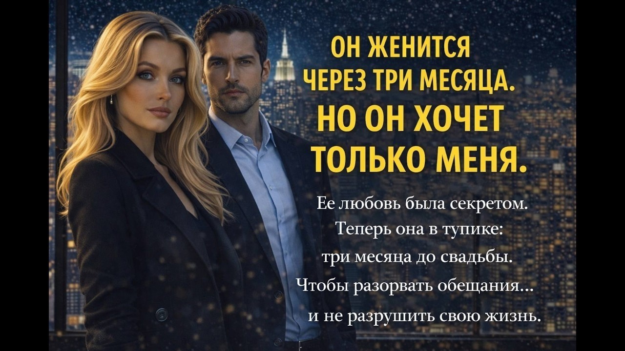 Он женится через три месяца. Но  выбрал меня.❤️