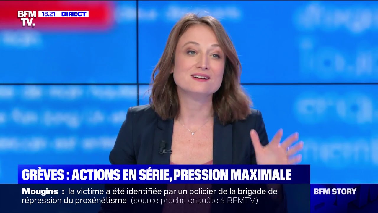 BFM TV - Grèves contre la réforme des retraites - 27/12/2019