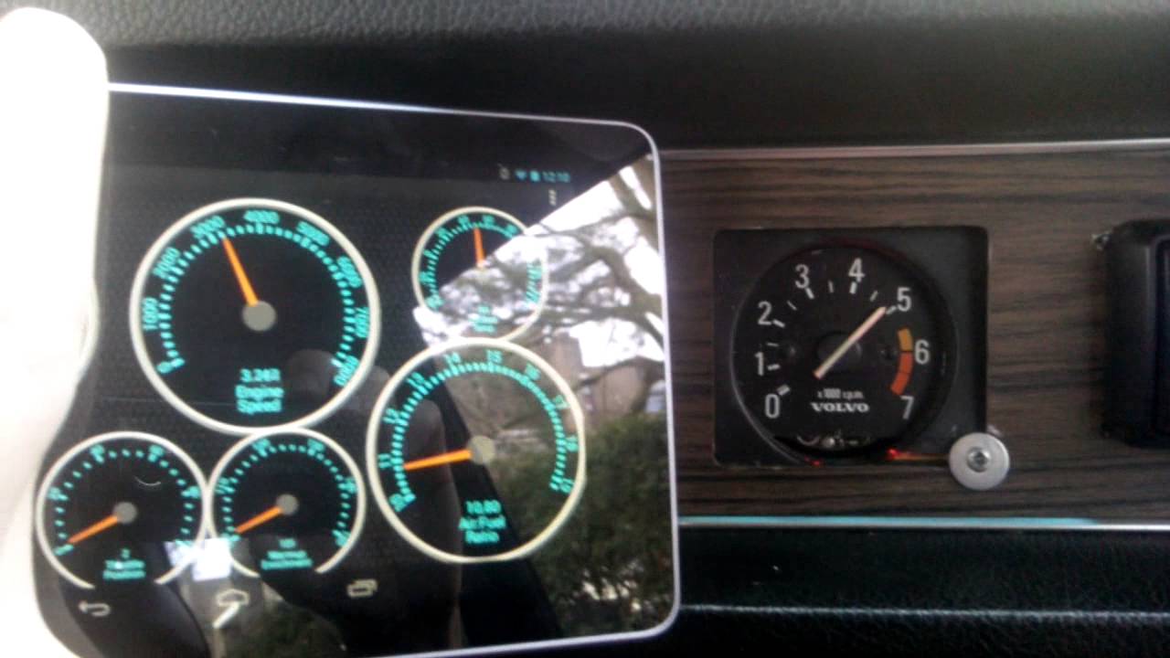 megasquirt 2 extra bluetooth shadowdash and msdroid volvo 164 b30