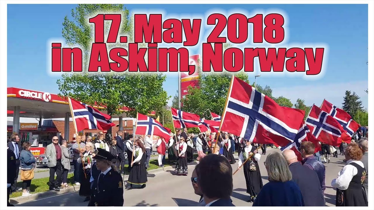 May 17. 2018. (Norwegian Independence Day) - in Askim Norway