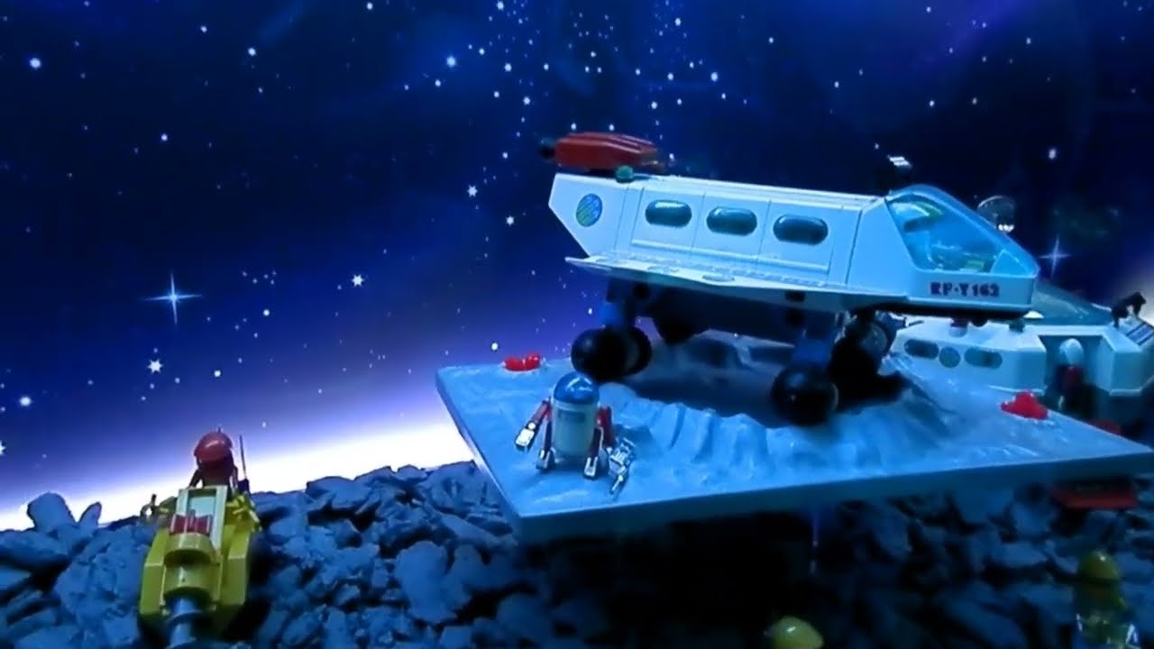 PLAYMOBIL - VINTAGE SPACE & SPACE DIORAMA  (AUSSTELLUNG TEIL 1)