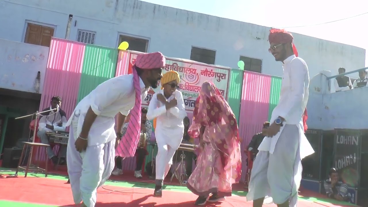 तेजल लिख रहो बोनट पे ,झांकी 25 jan 2025 Saraswati college and school norangpura