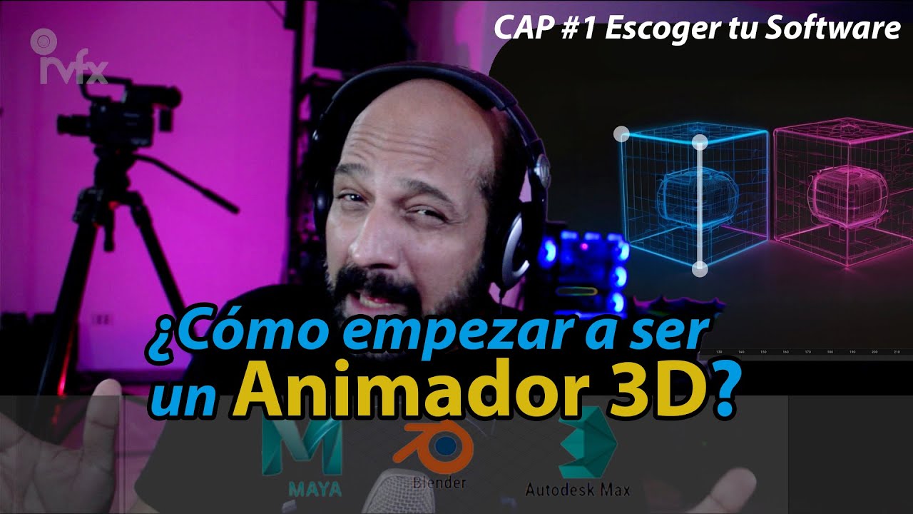 Animador 3D Freelance CAP #1 Escogiendo mi #software 3D