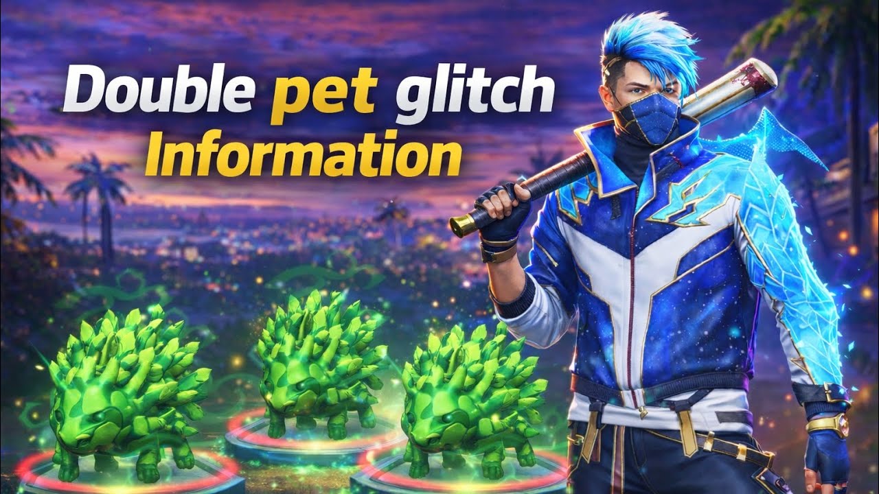 Free Fire steel A pet Double pet glitch Information #ffmax #steelpet #doublepet #glich #information 