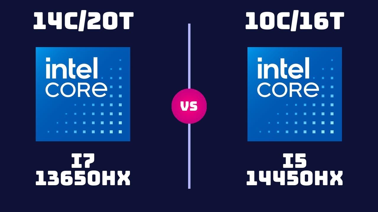 Intel Core i7 13650HX vs Intel Core i5 14450HX &ndash; CPU Comparison | Which One Wins?