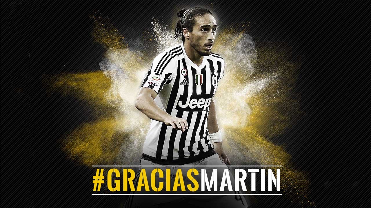 Gracias Martin - La Juventus saluta Martin Caceres
