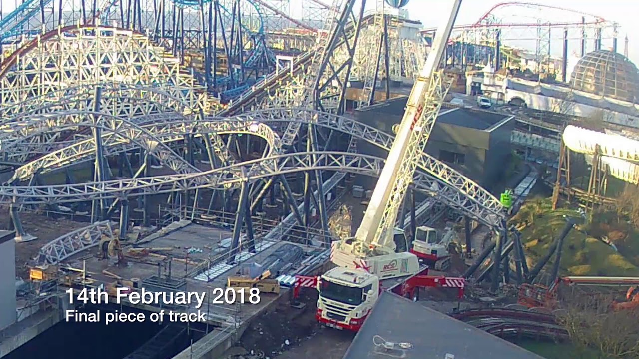 ICON Construction Time-lapse | Blackpool Pleasure Beach