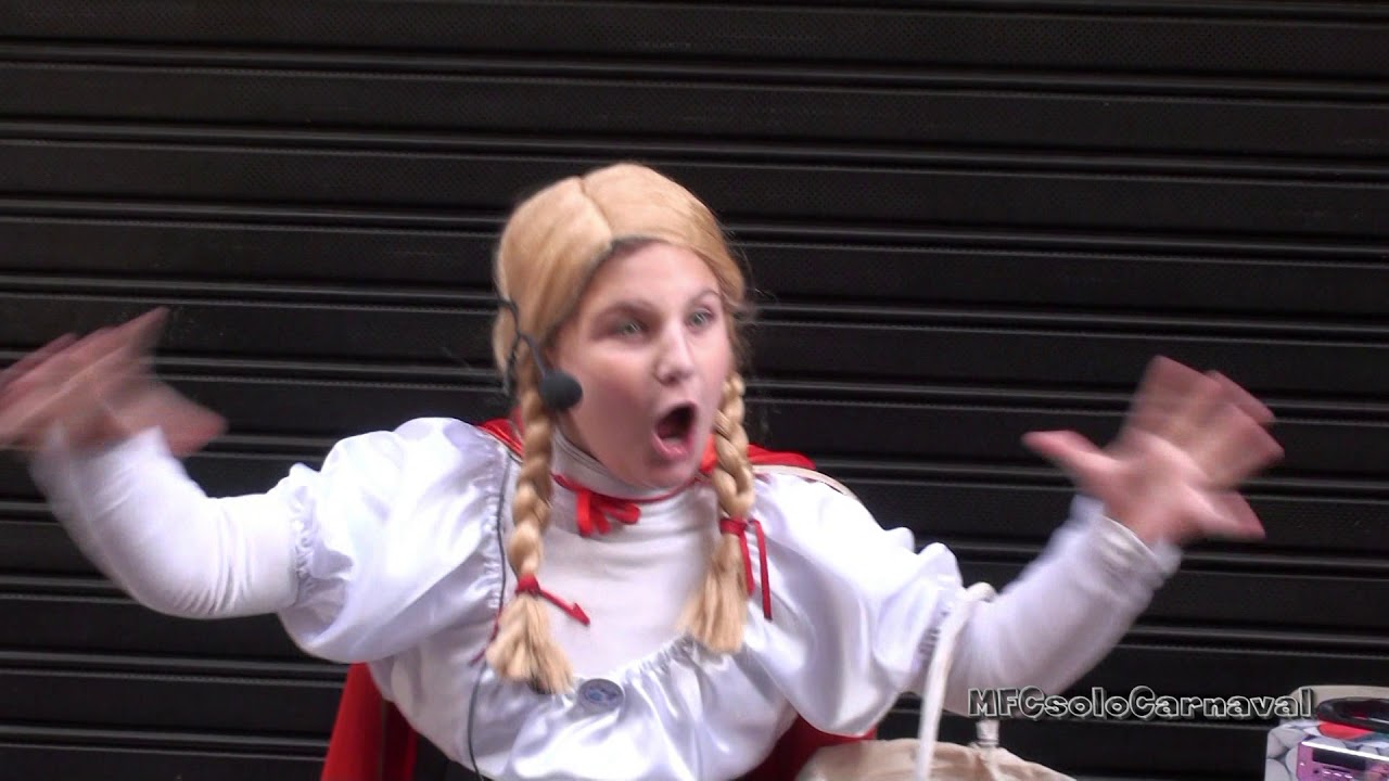 Caperucita roja, romancero infantil de Cádiz. Carnaval de Cádiz 2018.